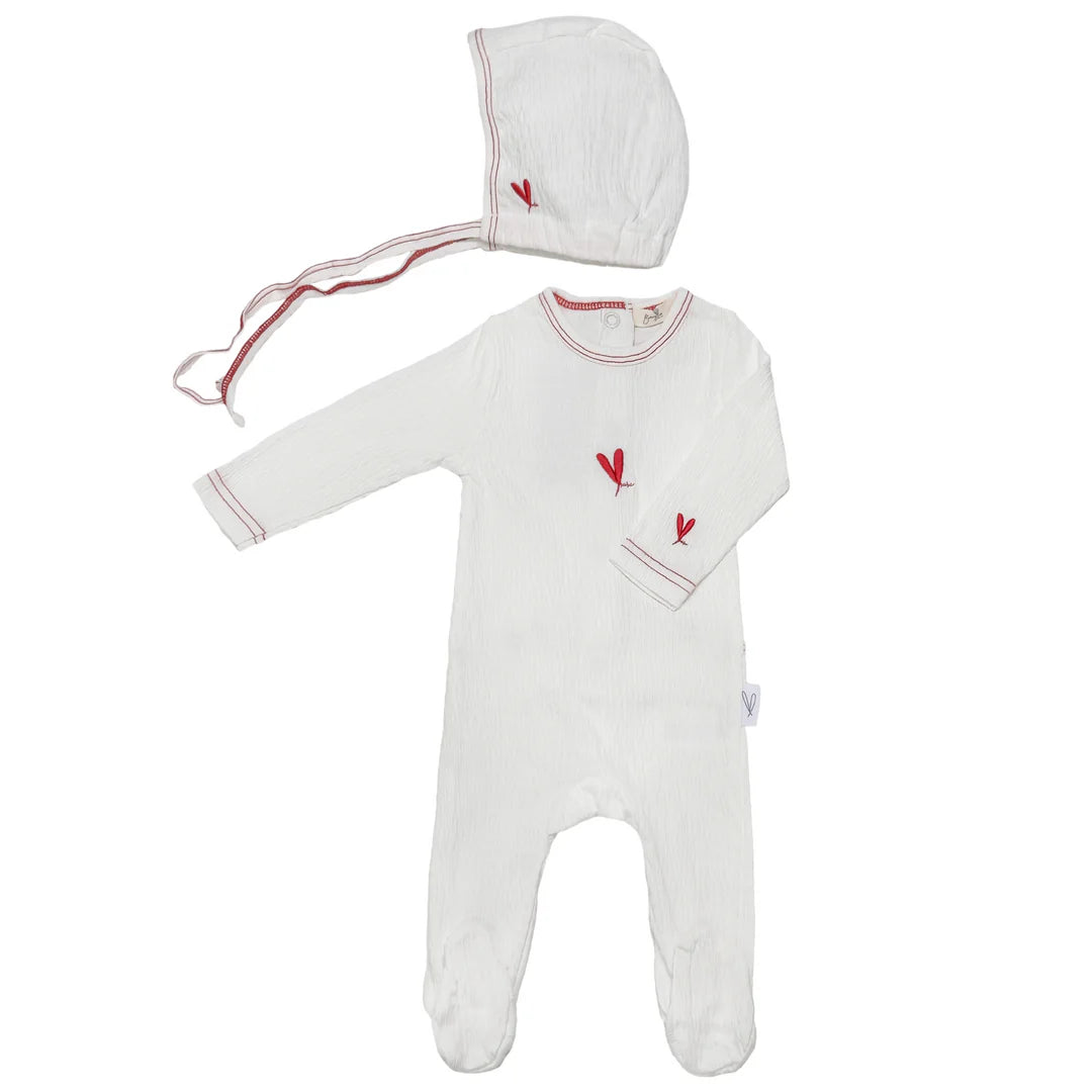 Bunny Love Bunny Heart Layette - SL2738 - SS25 -