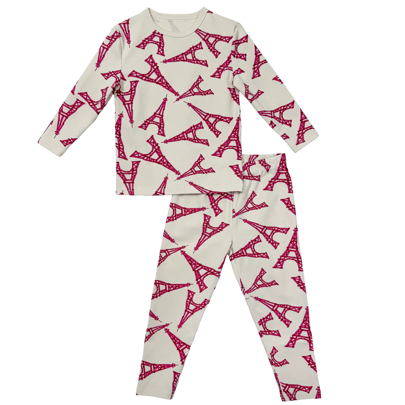 Bunny Love Eiffel Print Pajamas - SP2632 - SS25 -
