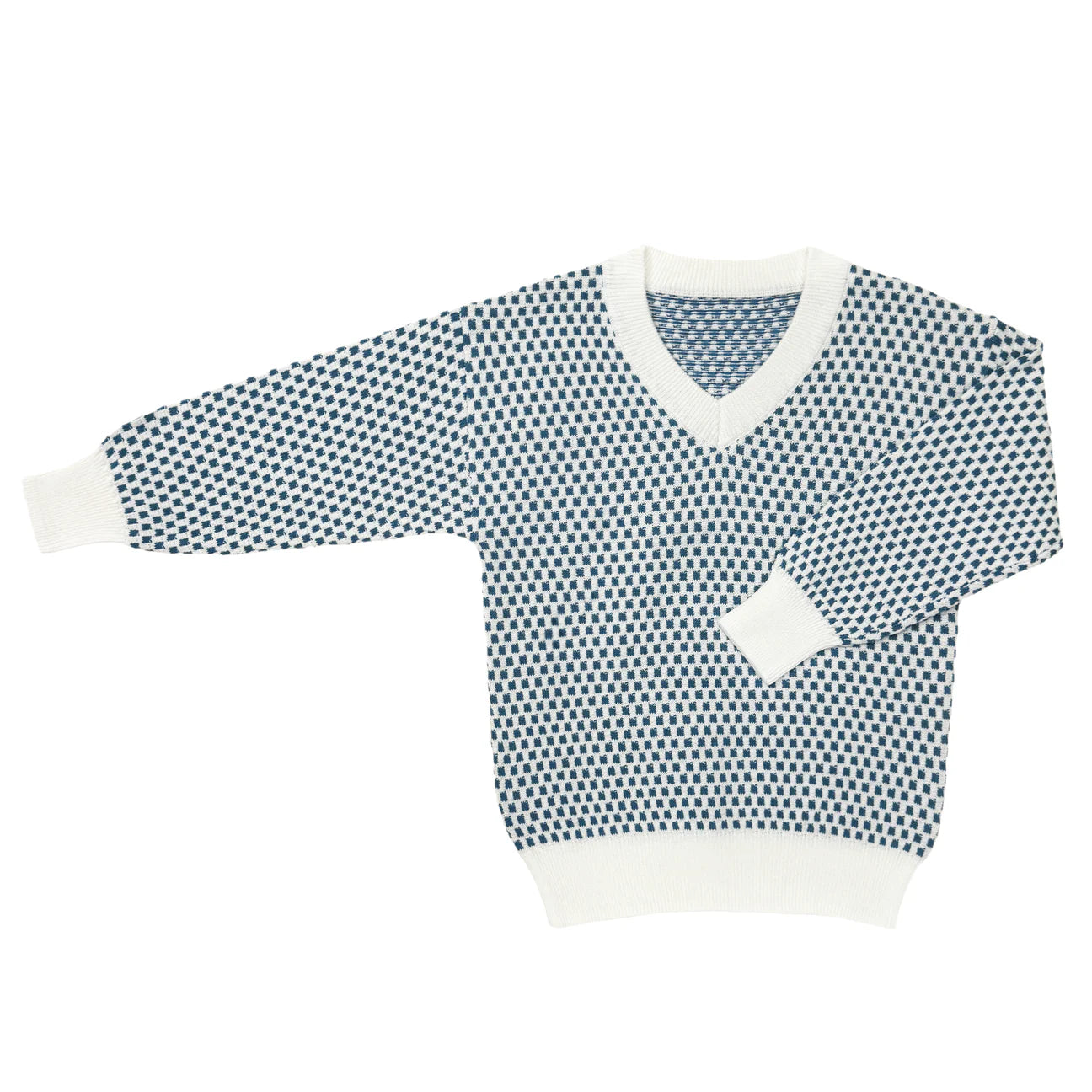Tior Box Design Crew Sweater - ST1531- SS25 -