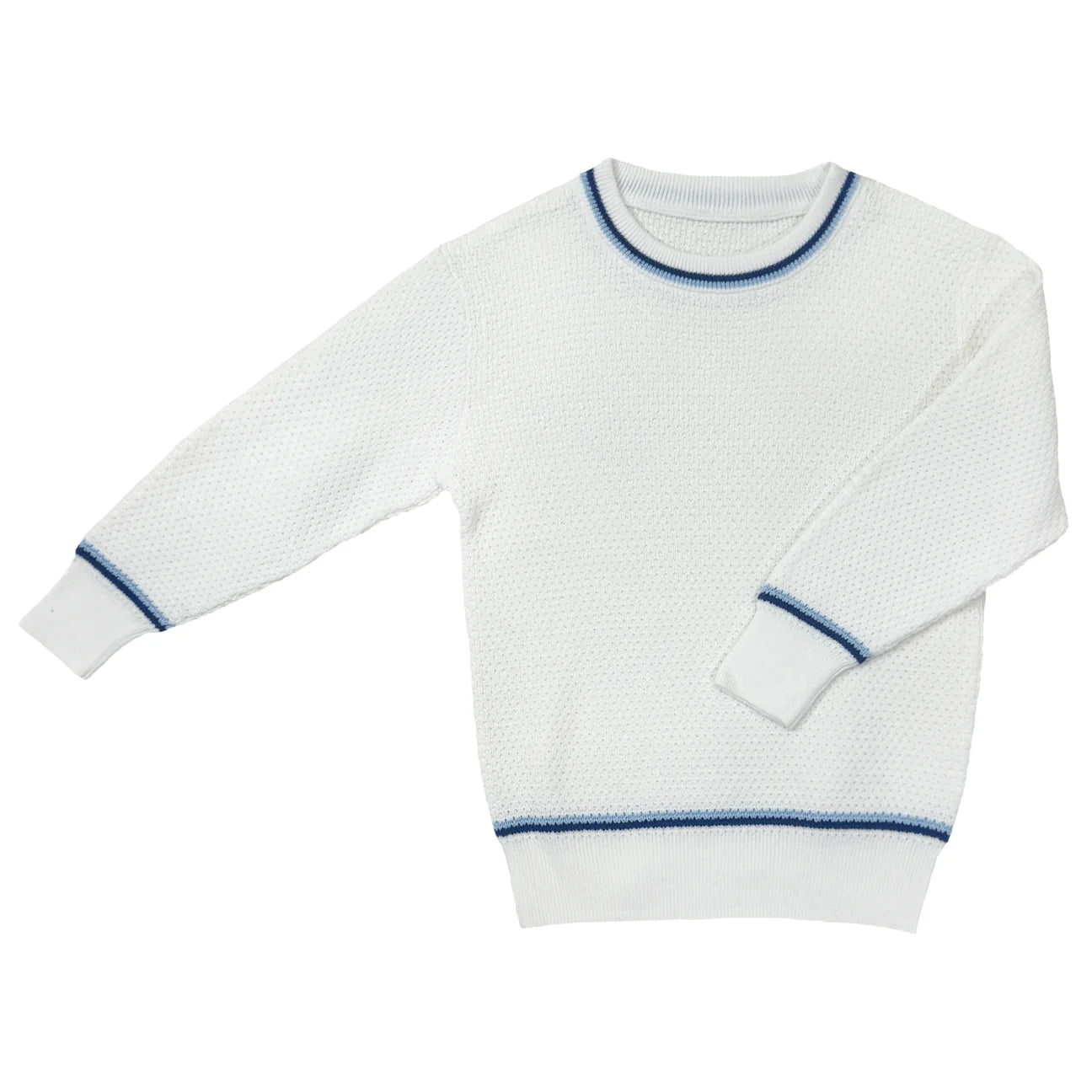 Tior 2 Tone Stripe Crew Sweater - ST1533 - SS25 -