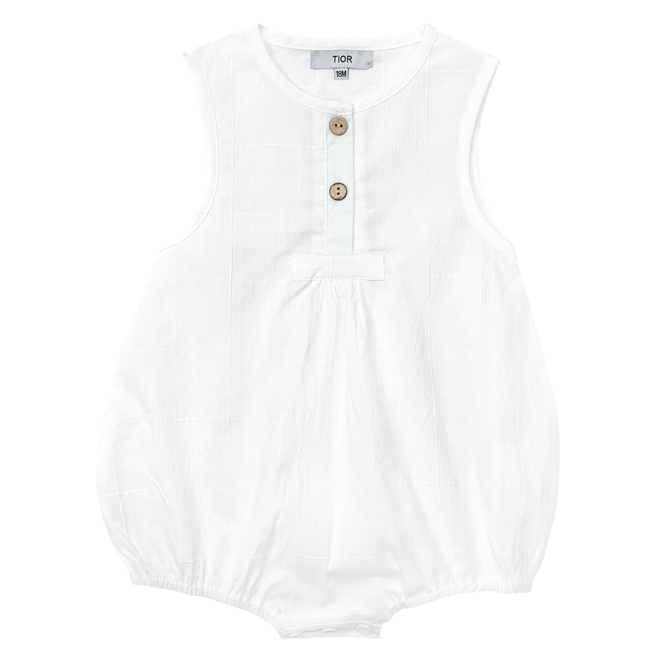 Tior Square Design Romper - ST37310 - SS25 -