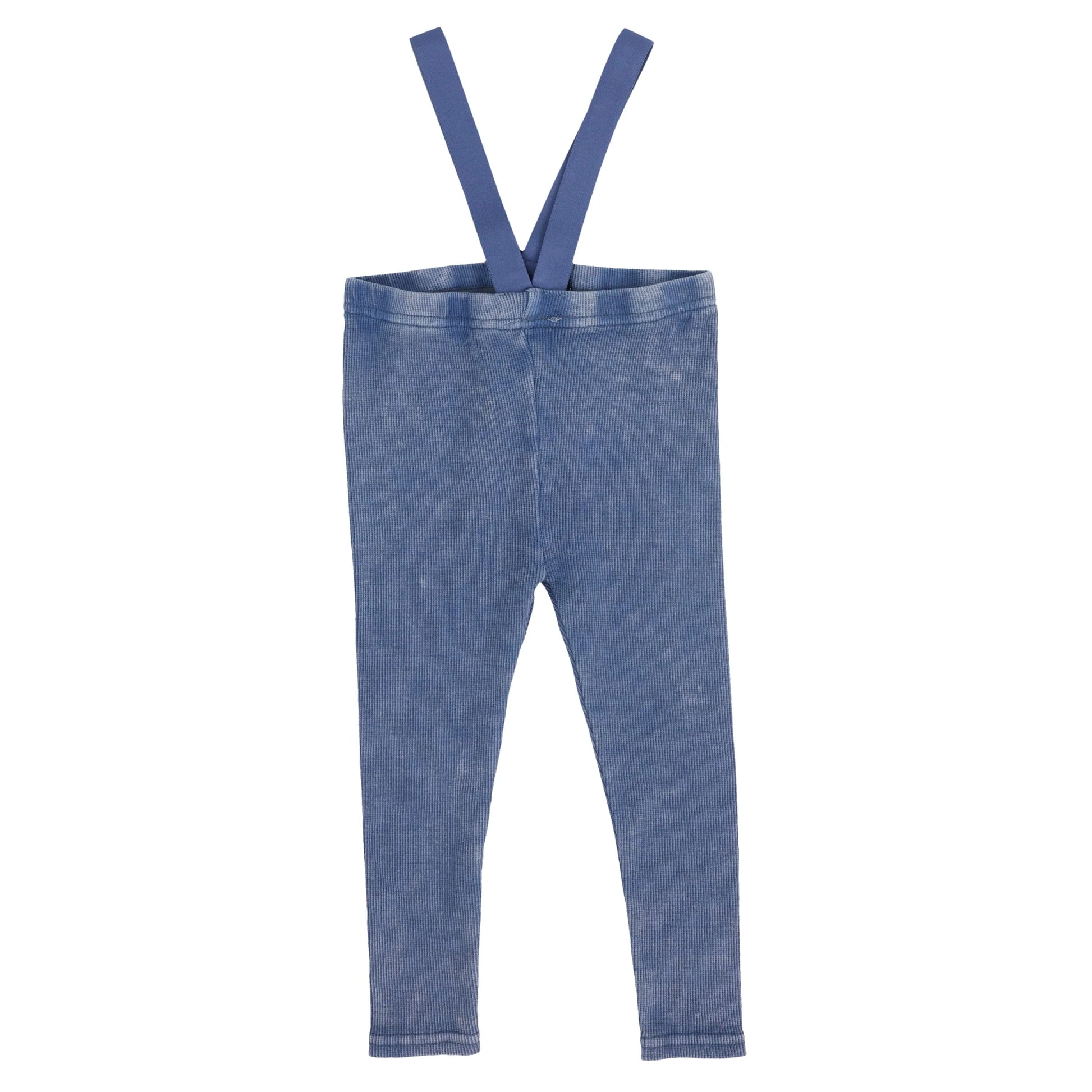 Lil Legs Ribbed Suspender Leggings -  Basic Colors -