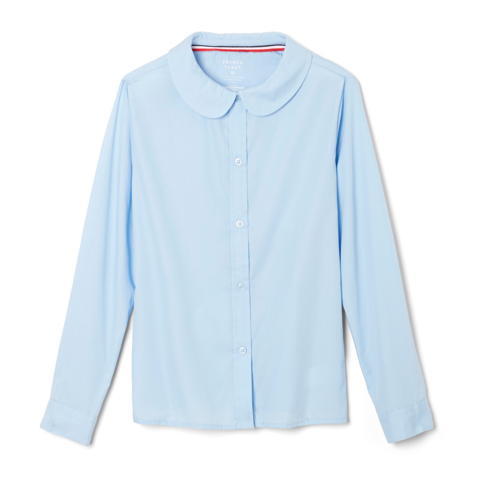 French Toast Girls Blouse - Round Collar - SE9384 -