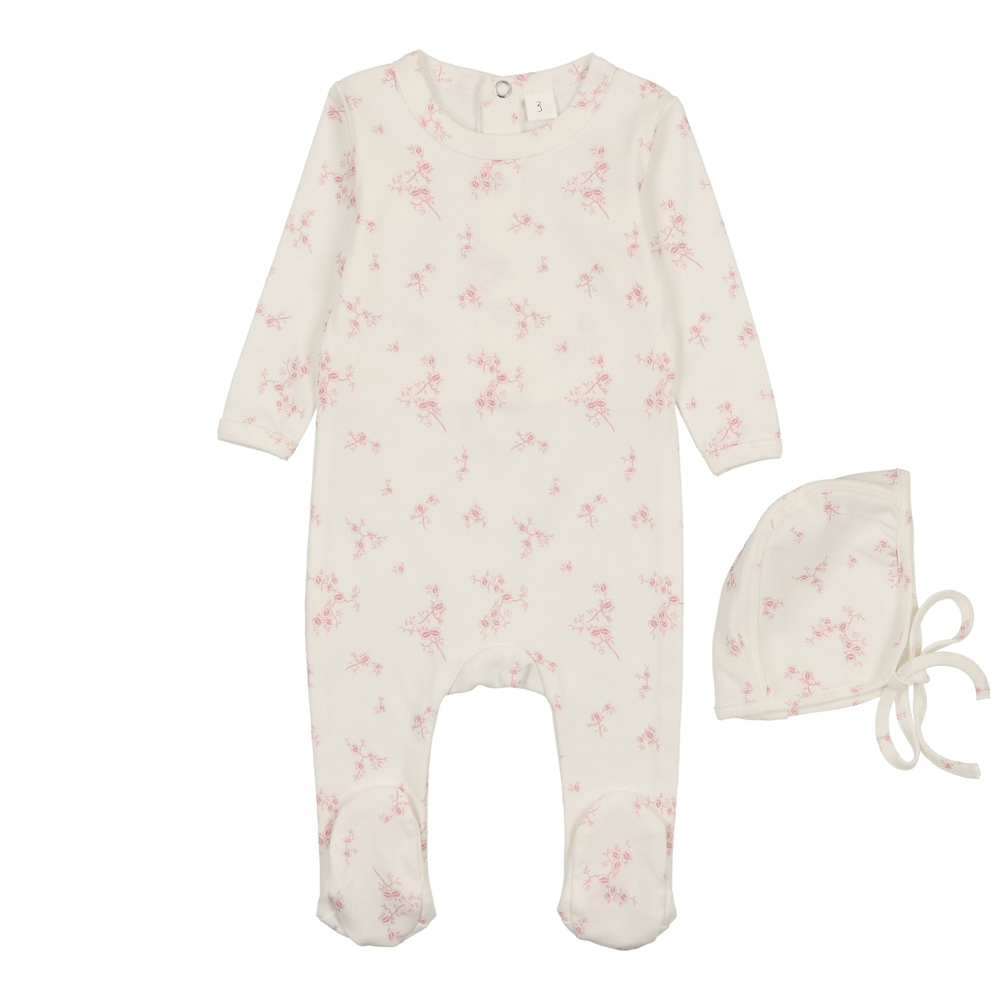 Bonjoy Tea Party Footie Set - SL25031FS - SS25 -