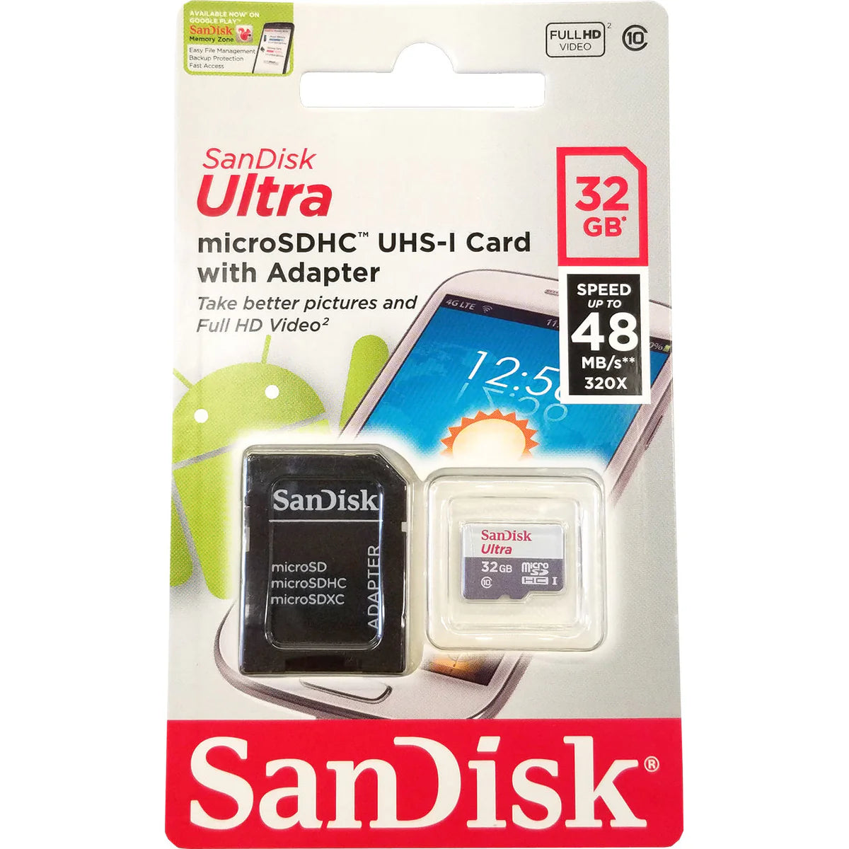 SanDisc Ultra 32 GB Micro SD Card