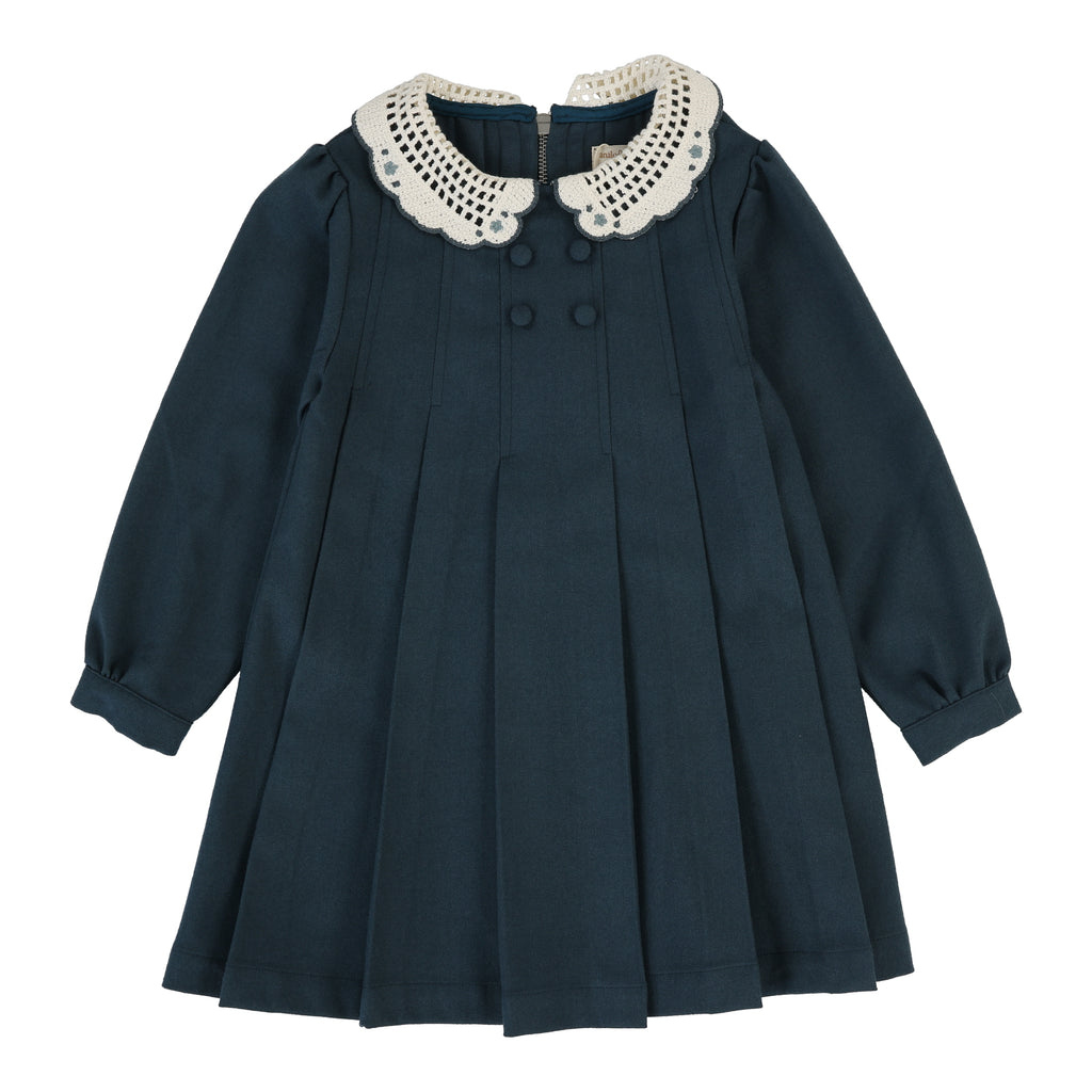Analogie Crochet Collar Dress - FW25 -