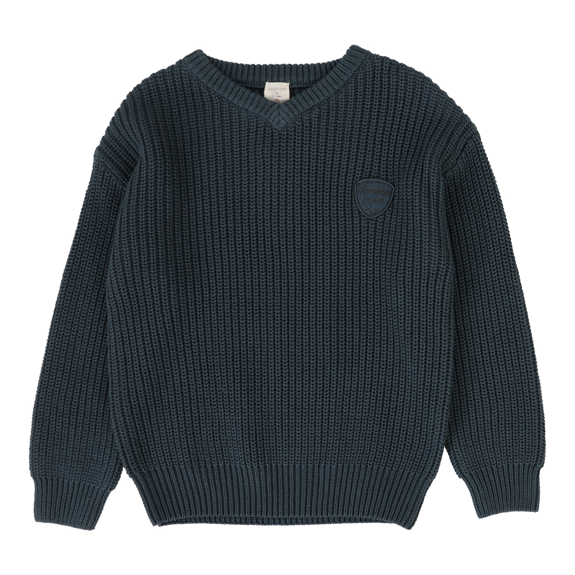 Analogie Knit V-Neck Sweater - FW25 -