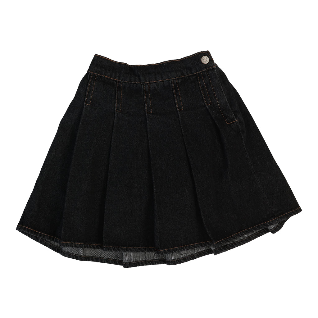 Analogie Pleated Denim Skirt - FW25 -