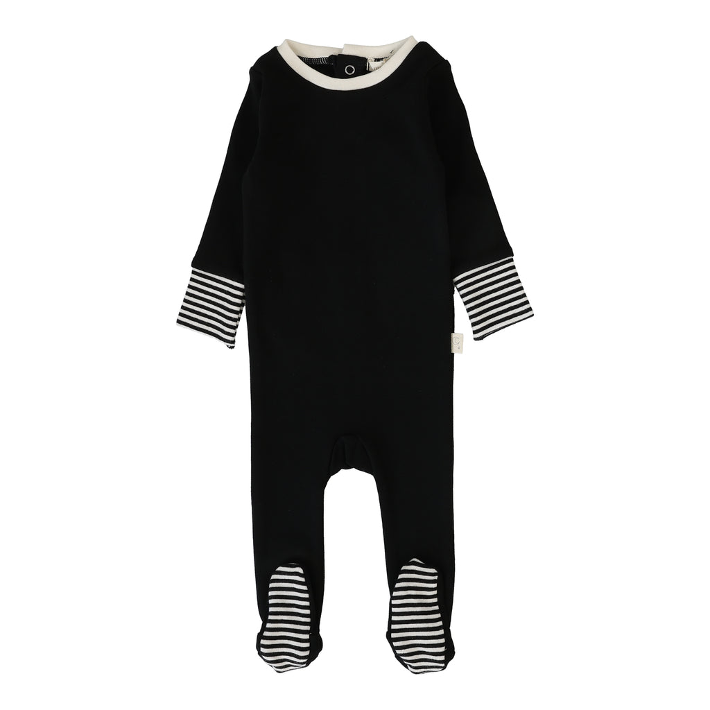 Lil Legs Striped Cuff Footie -  FW25 -