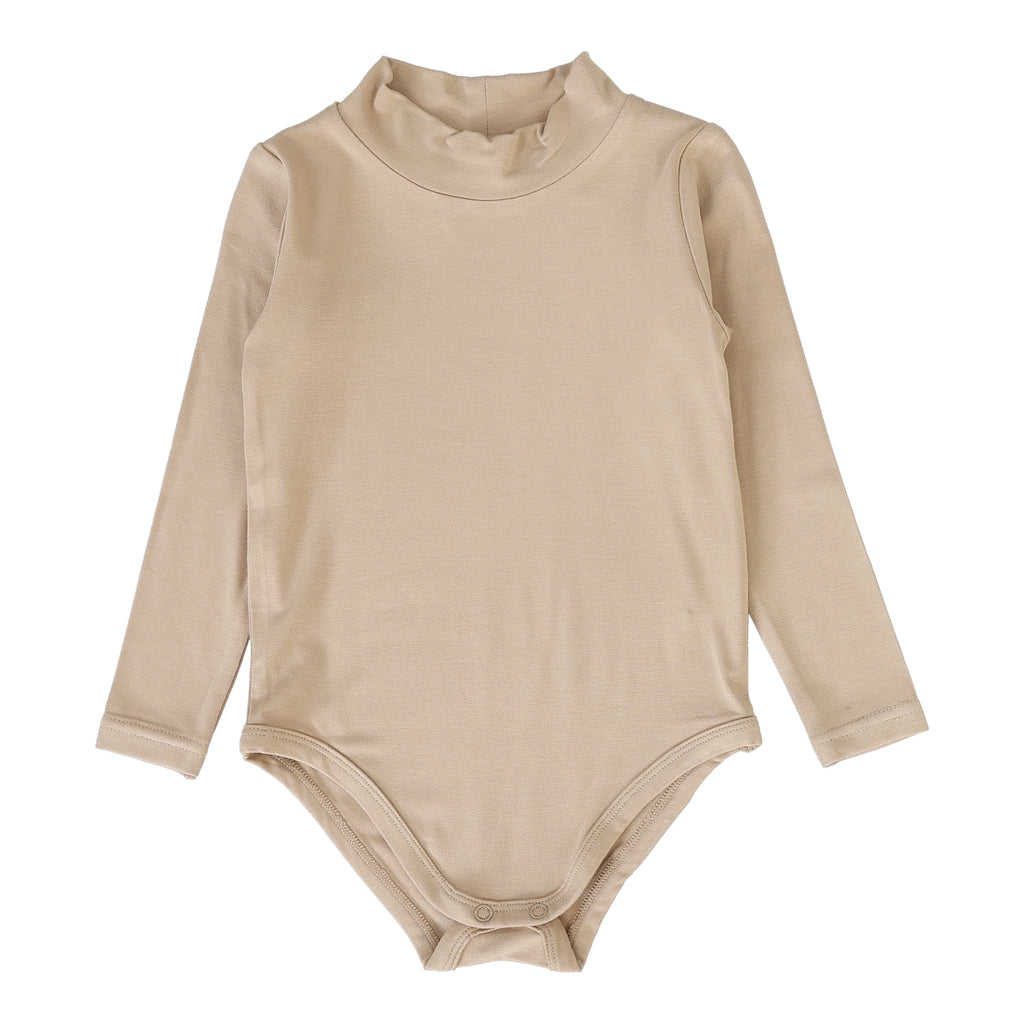Lil Legs Bamboo Mock Neck Onesie -
