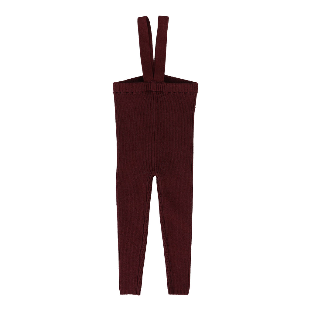 Lil Legs Knit Suspender Leggings - FW25 -