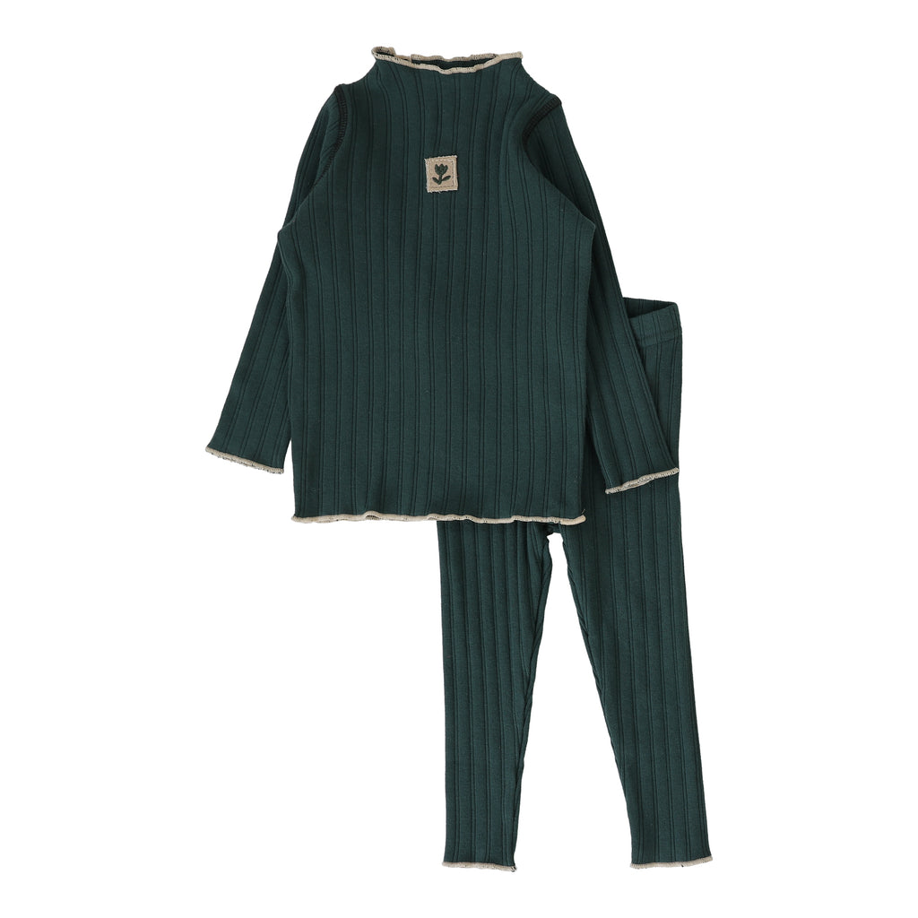 Lil Legs Girls Funnel Neck Set - FW25 -