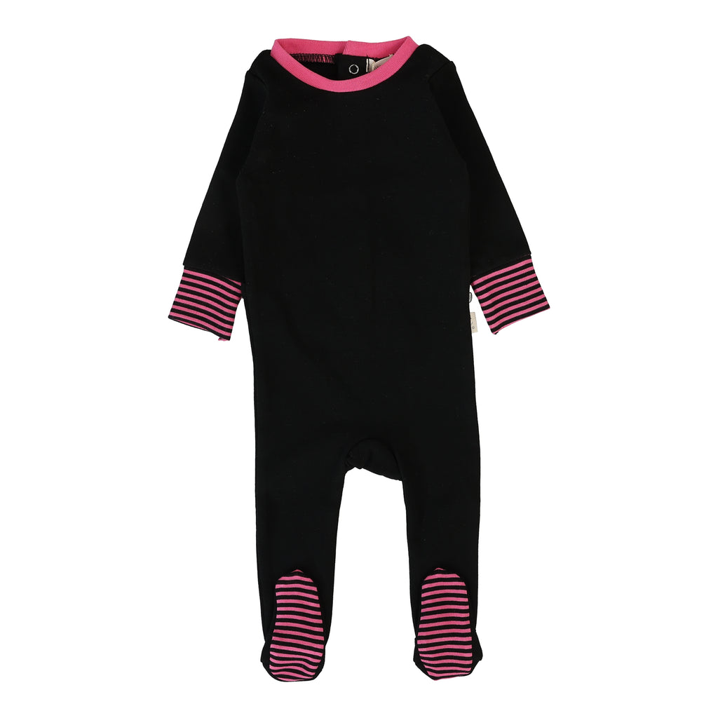 Lil Legs Striped Cuff Footie -  FW25 -