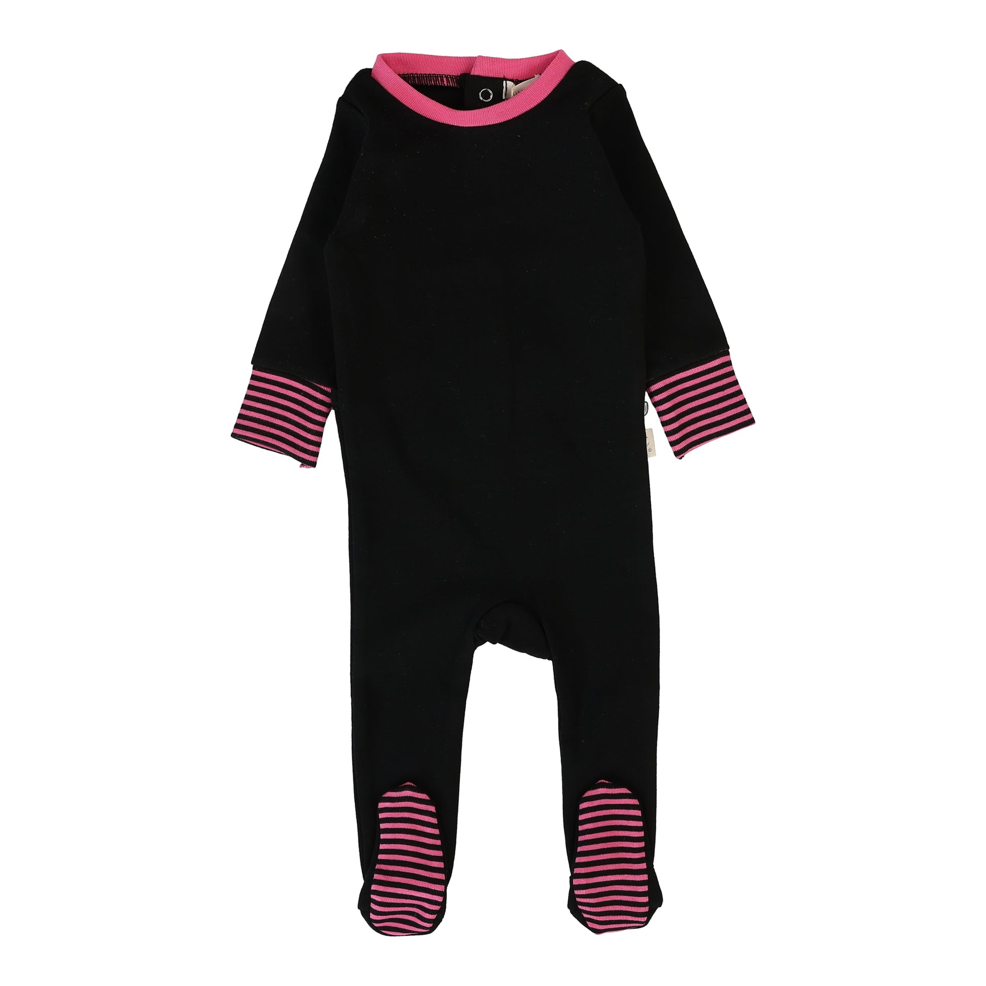 Lil Legs Striped Cuff Footie -  FW25 -